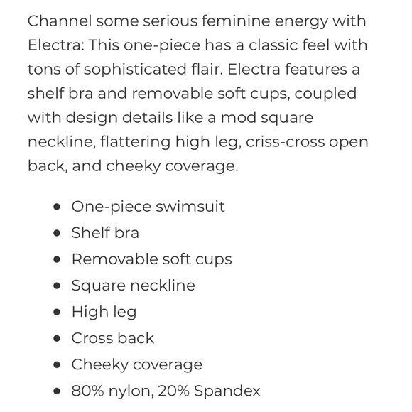 Body Glove Smoothies Electra One Piece - Picture 15 of 15